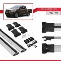 Nissan NP300 (D23) 2015-2021 Arası ile Uyumlu FLY Model Ara Atkı Tavan Barı Gri 2 Adet