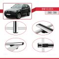 BMW X3 (E83) 2003-2010 Arası ile Uyumlu BASIC Model Ara Atkı Tavan Barı Gri 2 Adet