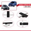 Renault Express 2021 ve Sonrası ile Uyumlu BASIC Model Ara Atkı Tavan Barı Siyah 4 Adet