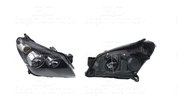 Opel Astra H 2004 Sağ Far (Füme Motorlu)