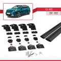 Kia Niro (DE) 2017-2022 Arası ile Uyumlu ACE-2 Ara Atkı Tavan Barı Siyah 2 Adet