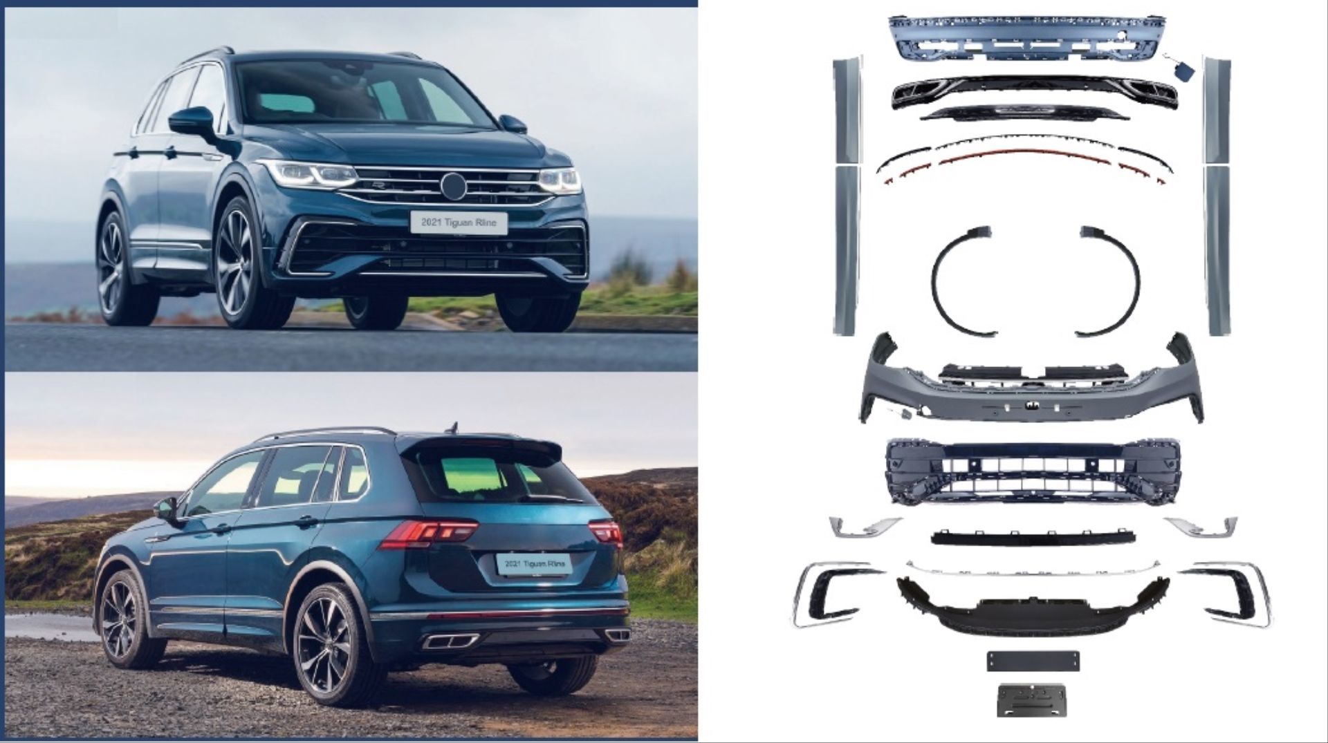 Volkswagen Tıguan 2020 + R Body Kit