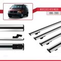 Mercedes Vito (W638) 1996-2003 Arası ile Uyumlu BASIC Model Ara Atkı Tavan Barı Gri 4 Adet
