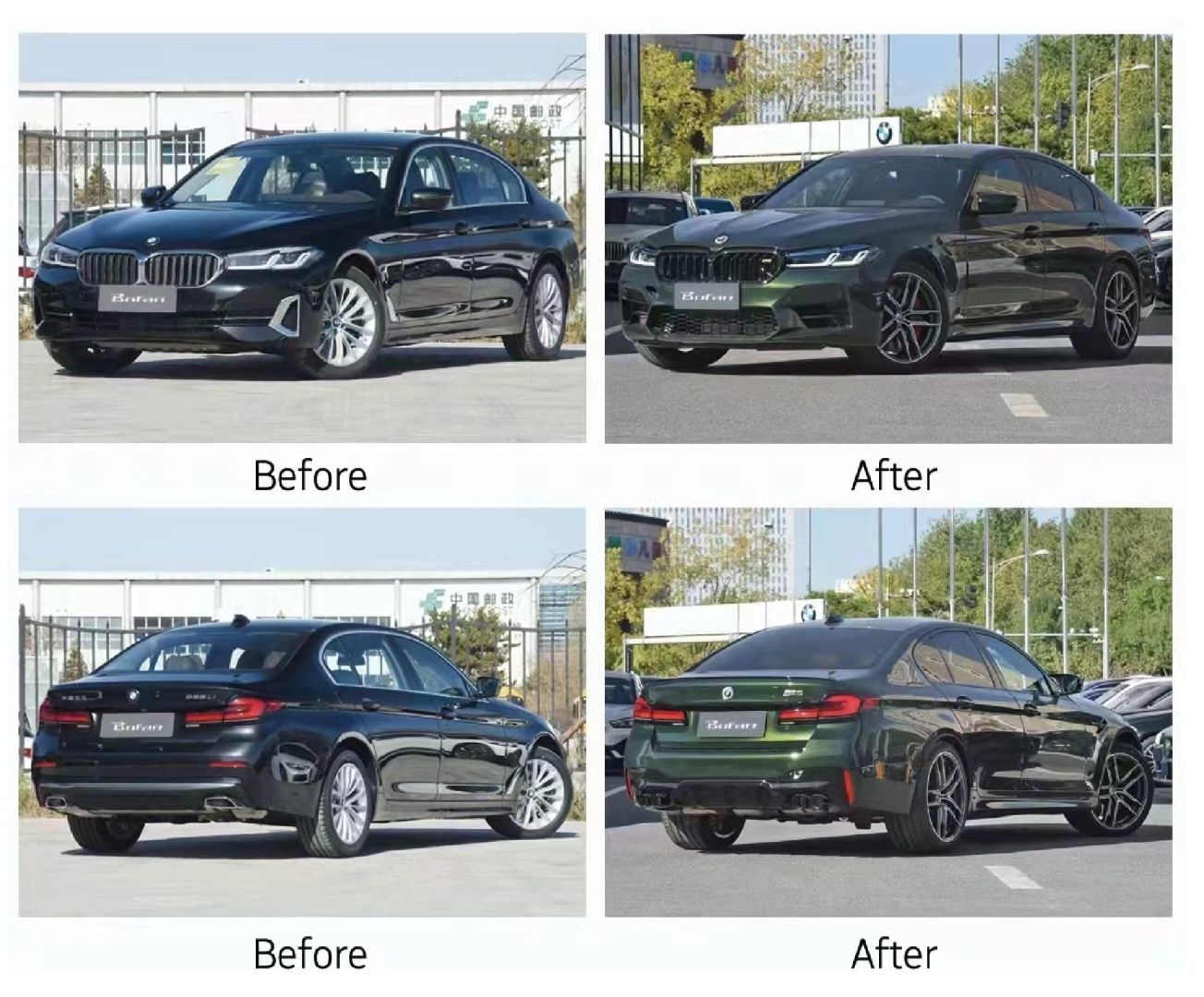 Bmw 5 Serisi G30 / 2021+ Uyumlu LCI M5 Body Kit