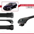 Mazda 6 II (GZ) Wagon 2008-2012 Arası ile Uyumlu ACE-1 Ara Atkı Tavan Barı Siyah 3 Adet