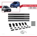 Renault Express 2021 ve Sonrası ile Uyumlu BASIC Model Ara Atkı Tavan Barı Siyah 3 Adet