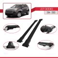 Jeep Cherokee 5 (KL) 2014-2023 Arası ile Uyumlu FLY Model Ara Atkı Tavan Barı Siyah 2 Adet