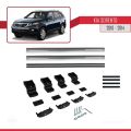 Kia Sorento 2 (XM) 2010-2014 Arası ile Uyumlu BASIC Model Ara Atkı Tavan Barı Gri 2 Adet