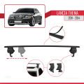 Lancia Thema 2 2011-2014 Arası ile Uyumlu ACE-4 Ara Atkı Tavan Barı Siyah 2 Adet