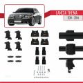 Lancia Thema 2 2011-2014 Arası ile Uyumlu ACE-4 Ara Atkı Tavan Barı Siyah 2 Adet
