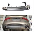 Audi A4 2009-2011 S4 Difüzör Ve Egzoz Seti