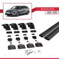 Kia Ceed 3 (CD) SW 2019 ve Sonrası ile Uyumlu ACE-2 Ara Atkı Tavan Barı Siyah 2 Adet