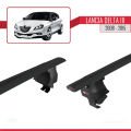 Lancia Delta 3 2008-2015 Arası ile Uyumlu ACE-4 Ara Atkı Tavan Barı Siyah 2 Adet