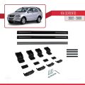 Kia Sorento (BL) 2002-2009 Arası ile Uyumlu BASIC Model Ara Atkı Tavan Barı Siyah 2 Adet