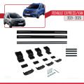 Renault Express 2021 ve Sonrası ile Uyumlu BASIC Model Ara Atkı Tavan Barı Siyah 2 Adet