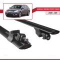 Vauxhall Insignia (G09) ST 2009-2017 Arası ile Uyumlu HOOK Model Ara Atkı Tavan Barı Siyah 2 Adet