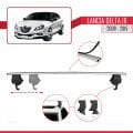 Lancia Delta 3 2008-2015 Arası ile Uyumlu ACE-4 Ara Atkı Tavan Barı Gri 2 Adet