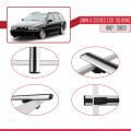 BMW 5 Serisi (E39) Touring 1997-2003 Arası ile Uyumlu BASIC Model Ara Atkı Tavan Barı Gri 2 Adet