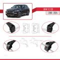 BMW X3 (G01) 2018-2024 Arası ile Uyumlu ACE-2 Ara Atkı Tavan Barı Siyah 2 Adet