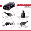 Mazda 6 II (GZ) Wagon 2008-2012 Arası ile Uyumlu ACE-1 Ara Atkı Tavan Barı Gri 3 Adet