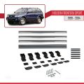Holden Frontera Sport 2 1999-2004 Arası ile Uyumlu BASIC Model Ara Atkı Tavan Barı Gri 3 Adet