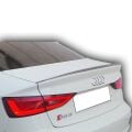 Audi A3 Sedan M3  Uyumlu Yedek Parça Spoiler Plastik Boyalı