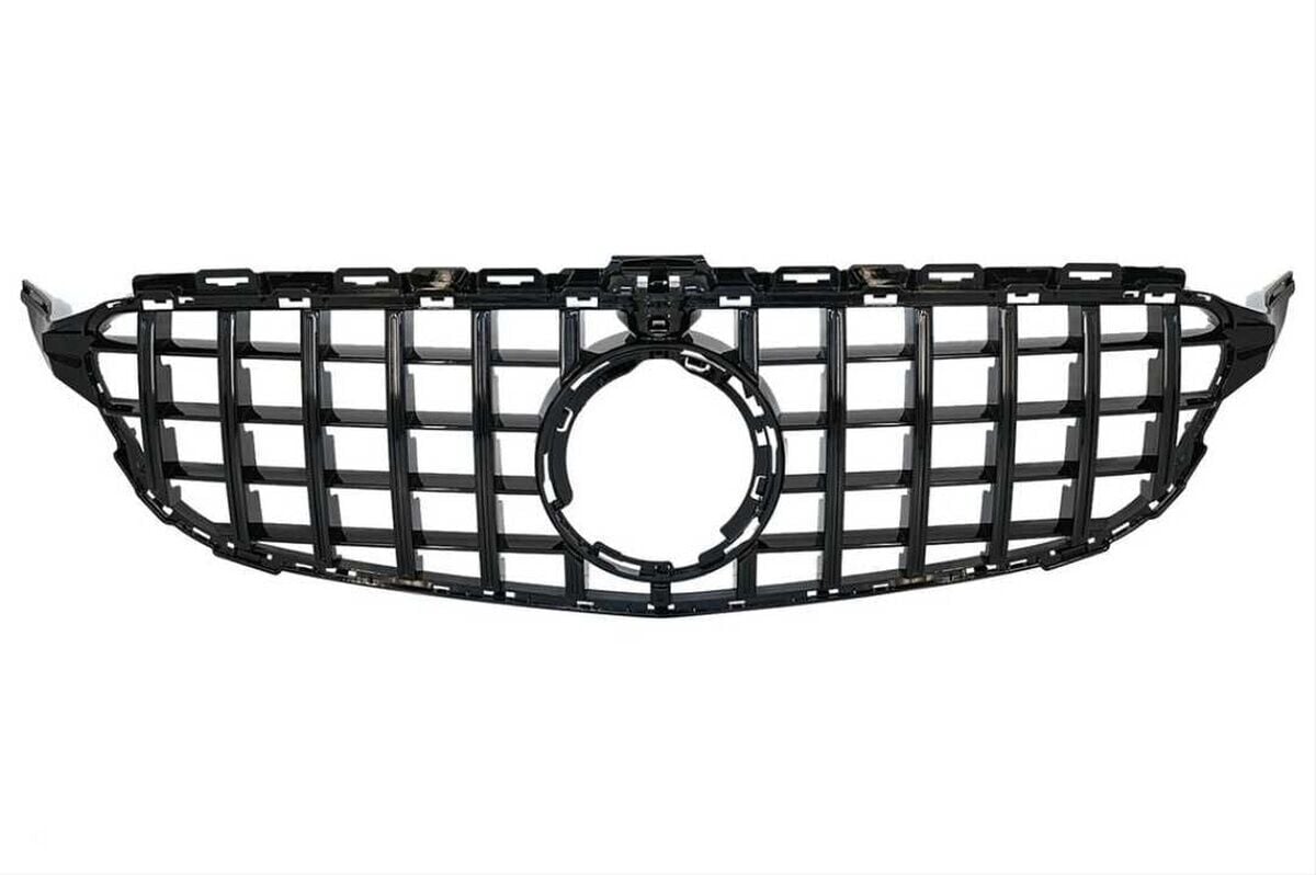 Mercedes W205 2019+ Uyumlu Yedek Parça GTR Panjur Siyah