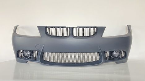 Bmw 3 Serisi E90 2005-2008 İçin Uyumlu M3 Görünüm Ön Tampon+Panjur (Sis Lambaları Dahil)