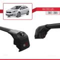 Kia Ceed 2 (JD) SW 2013-2018 Arası ile Uyumlu ACE-2 Ara Atkı Tavan Barı Siyah 2 Adet