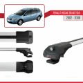 Renault Megane Grand Tour 2002-2008 Arası ile Uyumlu ACE-1 Ara Atkı Tavan Barı Gri 2 Adet