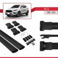 MG ZS 2018-2024 Arası ile Uyumlu FLY Model Ara Atkı Tavan Barı Siyah 2 Adet