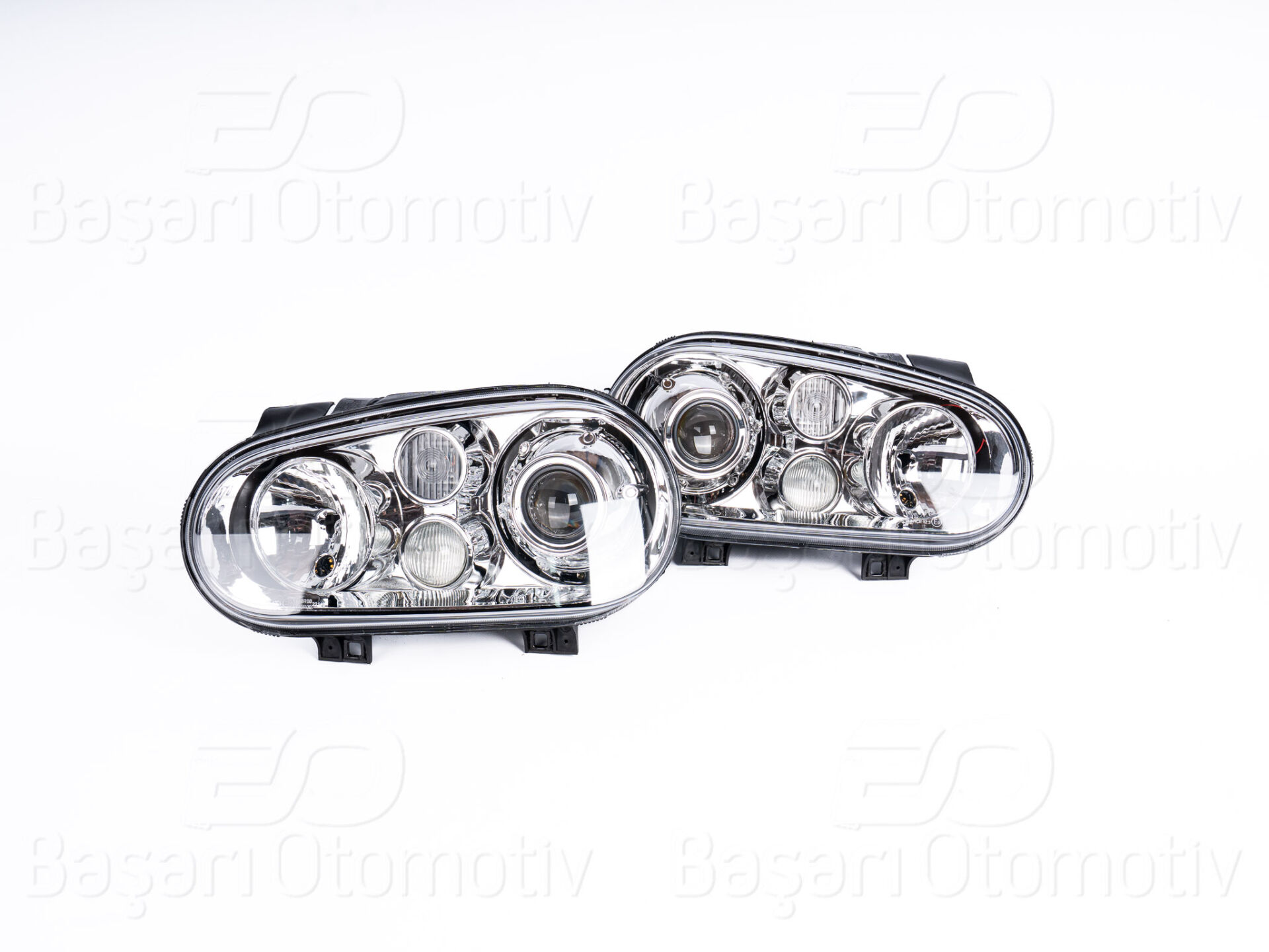 Volkswagen Golf 4 R32 1998-2003 Far Seti Sol Sağ Mercekli Krom Tak/Çalıştır