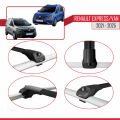 Renault Express 2021 ve Sonrası ile Uyumlu ACE-1 Ara Atkı Tavan Barı Siyah 4 Adet