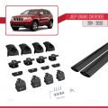 Jeep Grand Cherokee 4 (WK2) 2011-2020 Arası ile Uyumlu ACE-2 Ara Atkı Tavan Barı Siyah 2 Adet