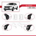 Kia Sorento 4 (MQ4) 2021 ve Sonrası ile Uyumlu ACE-2 Ara Atkı Tavan Barı Gri 2 Adet