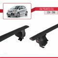Kia Picanto 2 (TA) 2011-2016 Arası ile Uyumlu ACE-4 Ara Atkı Tavan Barı Siyah 2 Adet