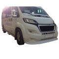 Fiat Ducato Uyumlu Yedek Parça 3-4 Ledsiz Tampon Eki Boyasız