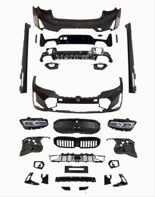 Bmw 3 Serisi 2019+ G20 İçin 2022 + Facelift Body Kit (Ön-Arka-Yan-Panjur-Egzoz-Far)