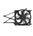 Opel Astra H Zafira B 1.6 1.8 A16XER Z16XER Z18XE A18XER Z18XER 2004 Sonrası Fan Motoru Davlumbazlı 390mm 3 Fiş 7 Kanat