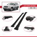 Jeep Grand Cherokee 3 (WK) 2005-2010 Arası ile Uyumlu FLY Model Ara Atkı Tavan Barı Siyah 2 Adet