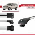 Lincoln Navigator 2007-2017 Arası ile Uyumlu ACE-1 Ara Atkı Tavan Barı Gri 2 Adet