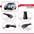 Hyundai Tucson (JM) 2004-2009 Arası ile Uyumlu ACE-1 Ara Atkı Tavan Barı Siyah 3 Adet