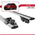 Fiat 500X 2014 ve Sonrası ile Uyumlu HOOK Model Ara Atkı Tavan Barı Gri 2 Adet