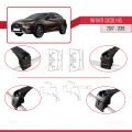 Infiniti QX30 (H15) 2017-2019 Arası ile Uyumlu ACE-2 Ara Atkı Tavan Barı Siyah 2 Adet