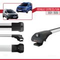 Renault Express 2021 ve Sonrası ile Uyumlu ACE-1 Ara Atkı Tavan Barı Gri 4 Adet