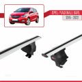 Opel/Vauxhall Karl 2015-2022 Arası ile Uyumlu ACE-4 Ara Atkı Tavan Barı Gri 2 Adet