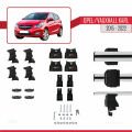 Opel/Vauxhall Karl 2015-2022 Arası ile Uyumlu ACE-4 Ara Atkı Tavan Barı Gri 2 Adet