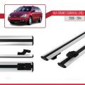 Kia Grand Carnival 2 (VQ) 2006-2014 Arası ile Uyumlu BASIC Model Ara Atkı Tavan Barı Gri 2 Adet