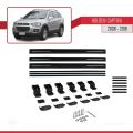 Holden Captiva 2006-2018 Arası ile Uyumlu BASIC Model Ara Atkı Tavan Barı Siyah 3 Adet