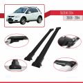 Suzuki SX4 II (JY) 2006-2014 Arası ile Uyumlu FLY Model Ara Atkı Tavan Barı Siyah 2 Adet
